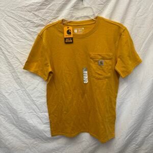 NWT Sunflower Yellow Carhartt Pocket T-Shirt